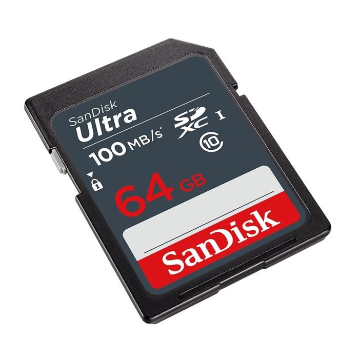 SanDisk Ultra 64GB SDXC spominska kartica 100MB/s SanDisk Ultra 64GB SDXC spominska kartica 100MB/s