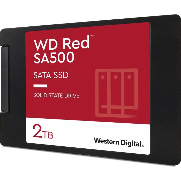 WD 2TB Red SA500 2,5 SATA 6Gb/s SSD disk WD 2TB Red SA500 2,5 SATA 6Gb/s SSD disk