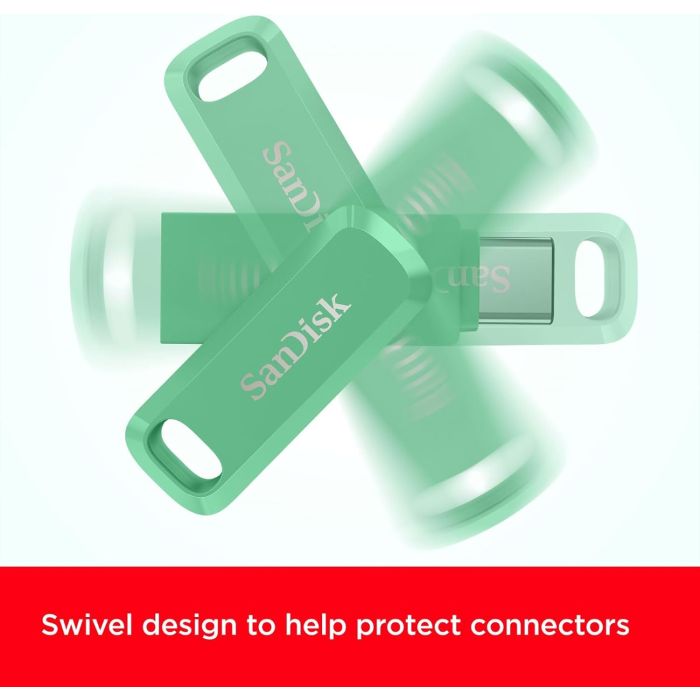 SanDisk USB 64GB Ultra Dual Drive Go USB Type-C 150MB/s zelen SanDisk USB 64GB Ultra Dual Drive Go USB Type-C 150MB/s zelen