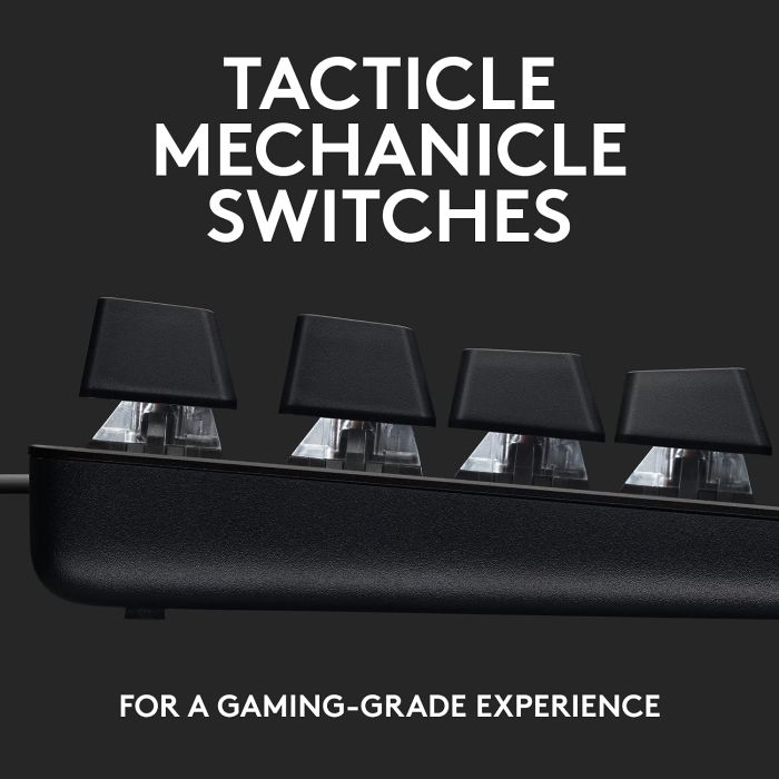 Logitech USB gaming tipkovnica G413 TKL SLO osvetljena črna gravura Logitech USB gaming tipkovnica G413 TKL SLO osvetljena črna gravura