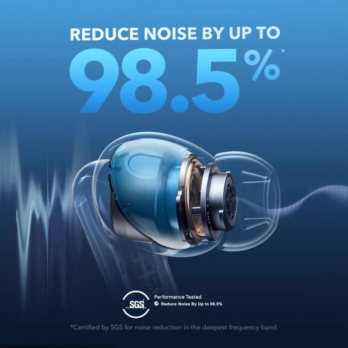 Anker Soundcore Liberty 4 NC brezžične slušalke, modre Anker Soundcore Liberty 4 NC brezžične slušalke, modre