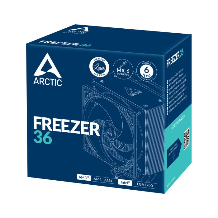 ARCTIC Freezer 36, hladilnik za desktop procesorje INTEL/AMD ARCTIC Freezer 36, hladilnik za desktop procesorje INTEL/AMD