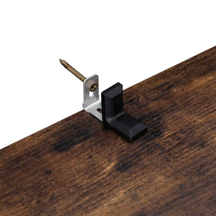 VASAGLE Lesena polica -  razstavne kocke, rustikalno rjava VASAGLE Lesena polica -  razstavne kocke, rustikalno rjava