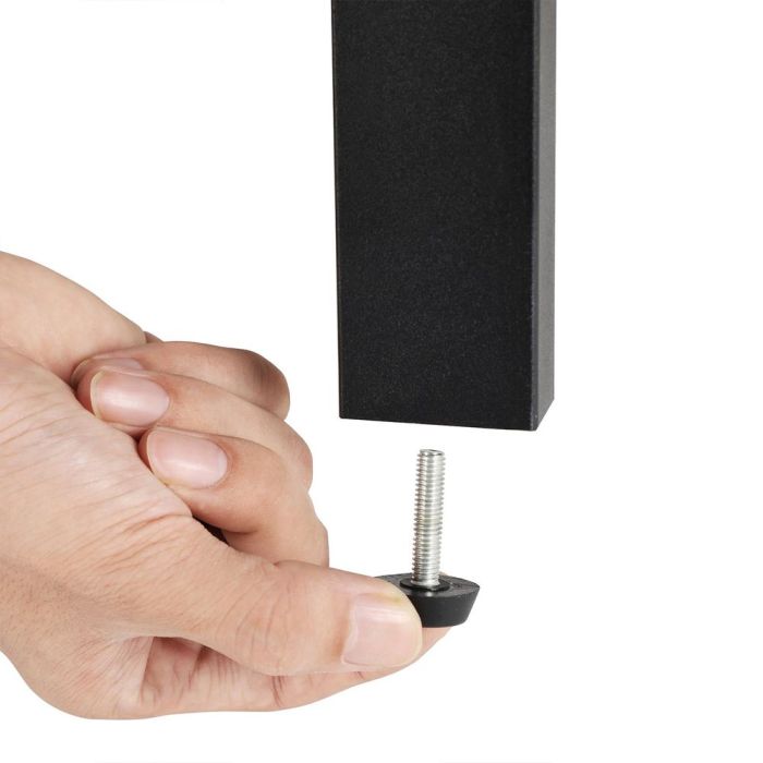 VASAGLE Vintage kotno stojalo, rustikalno rjava