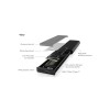 Icybox IB-1807MT-C31 ohišje za 1x M.2 NVMe SSD z vmesnikom USB 3.2 Gen 2 Type-C in zaščito pred pisa Icybox IB-1807MT-C31 ohišje za 1x M.2 NVMe SSD z vmesnikom USB 3.2 Gen 2 Type-C in zaščito pred pisa