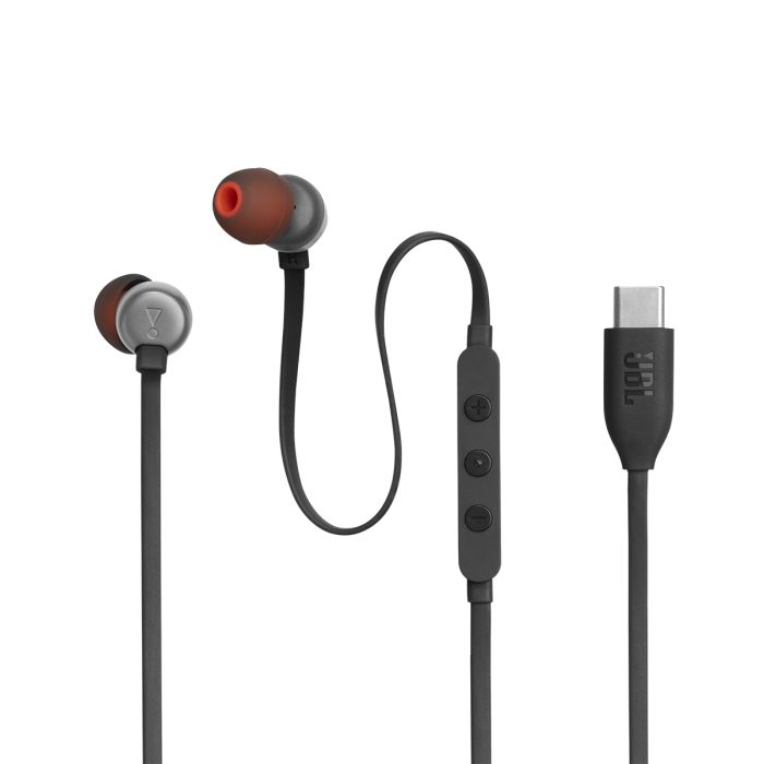 JBL USB-C žične slušalke Tune 310C, črne JBL USB-C žične slušalke Tune 310C, črne