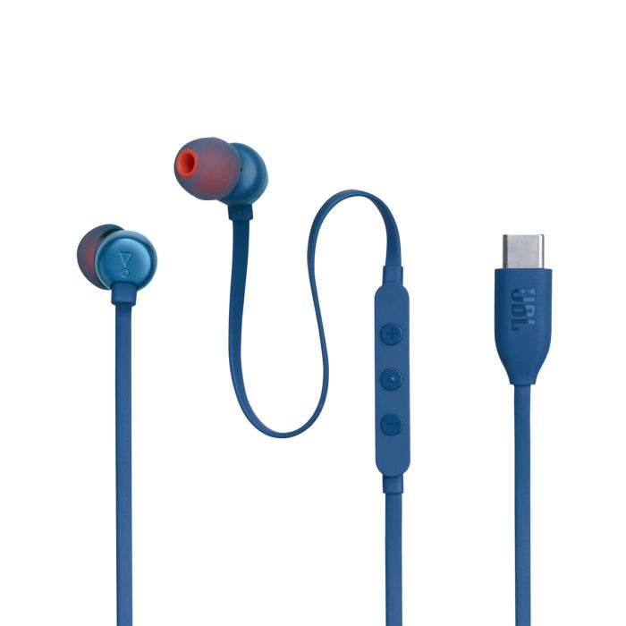JBL USB-C žične slušalke Tune 310C, modre JBL USB-C žične slušalke Tune 310C, modre