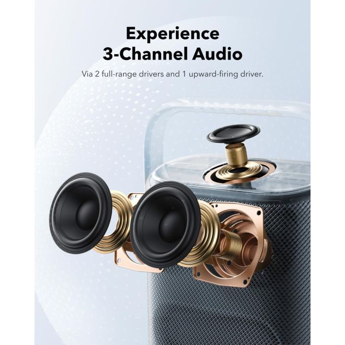 Anker Soundcore prenosni Bluetooth zvočnik Motion X500, črn Anker Soundcore prenosni Bluetooth zvočnik Motion X500, črn