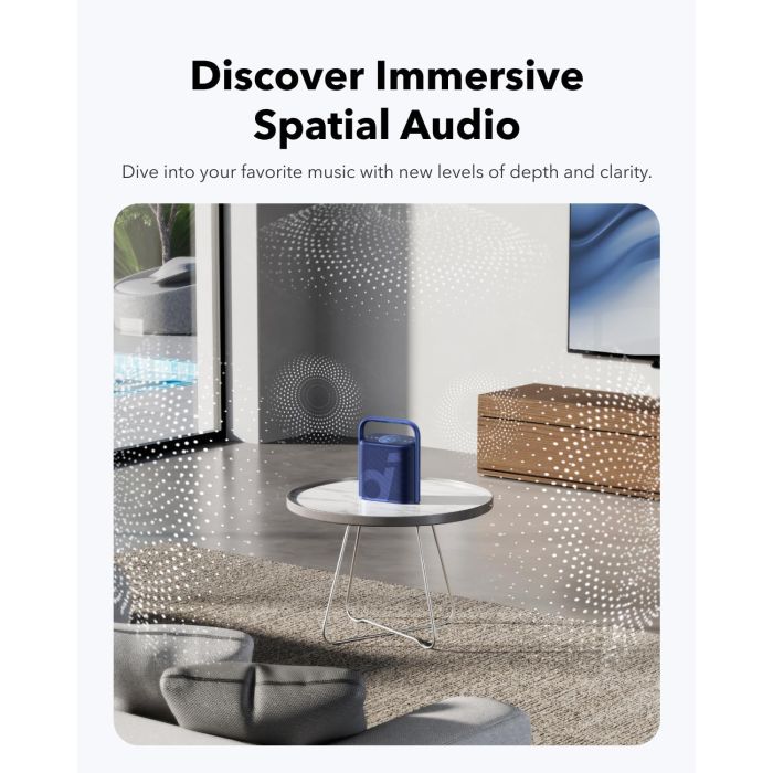 Anker Soundcore prenosni Bluetooth zvočnik Motion X500, črn Anker Soundcore prenosni Bluetooth zvočnik Motion X500, črn