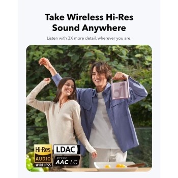 Anker Soundcore prenosni Bluetooth zvočnik Motion X500, pink