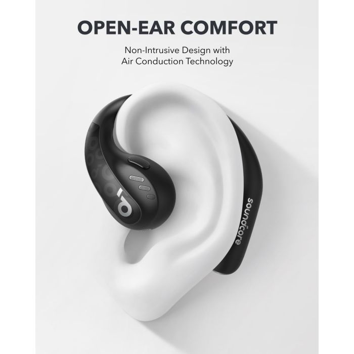 Anker Soundcore AeroFit Pro brezžične slušalke, črne Anker Soundcore AeroFit Pro brezžične slušalke, črne
