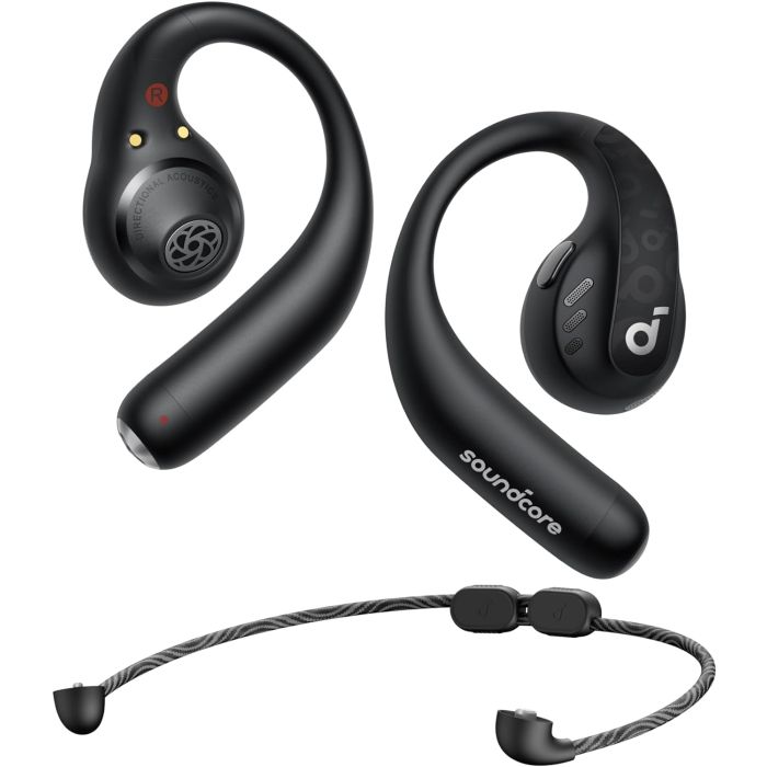 Anker Soundcore AeroFit Pro brezžične slušalke, črne Anker Soundcore AeroFit Pro brezžične slušalke, črne