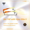 Patriot Viper Elite 5 RGB TUF Kit 32GB (2x16GB) DDR5-6000 DIMM PC5-48000 CL36, 1.35V Patriot Viper Elite 5 RGB TUF Kit 32GB (2x16GB) DDR5-6000 DIMM PC5-48000 CL36, 1.35V