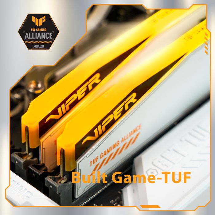 Patriot Viper Elite 5 RGB TUF Kit 32GB (2x16GB) DDR5-6000 DIMM PC5-48000 CL36, 1.35V Patriot Viper Elite 5 RGB TUF Kit 32GB (2x16GB) DDR5-6000 DIMM PC5-48000 CL36, 1.35V