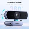 Ugreen Full-HD spletna kamera z dvojnim mikrofonom, 1080P 30Fps Ugreen Full-HD spletna kamera z dvojnim mikrofonom, 1080P 30Fps