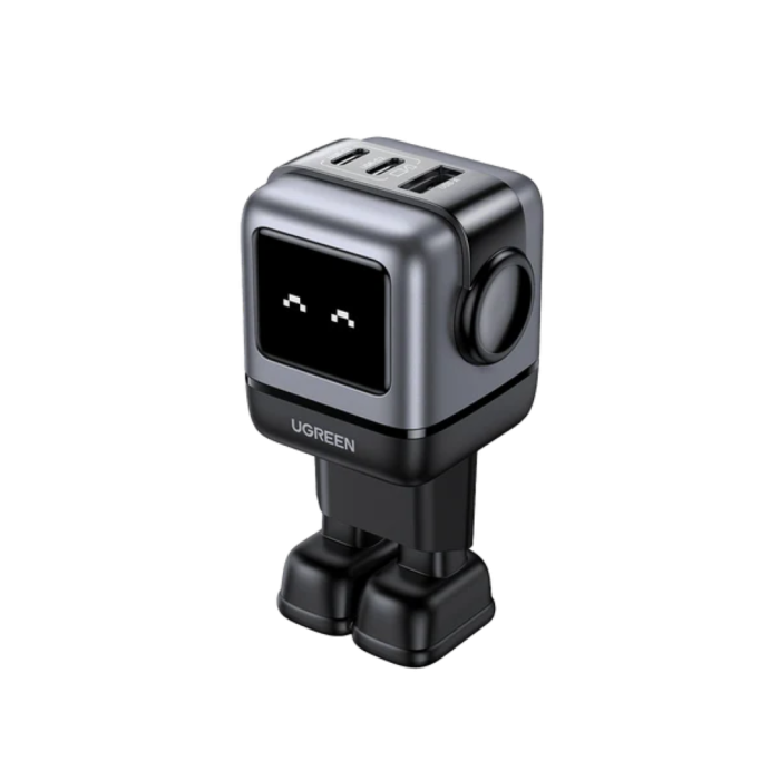 Ugreen Nexode Robot GaN 65W Polnilnik - Siva Ugreen Nexode Robot GaN 65W Polnilnik - Siva
