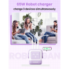 Ugreen Nexode Robot GaN 65W Polnilnik - Vijolična Ugreen Nexode Robot GaN 65W Polnilnik - Vijolična