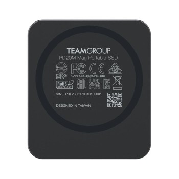 Teamgroup 2TB PD20M 2000MB/s Mag Prenosni SSD disk - Siva