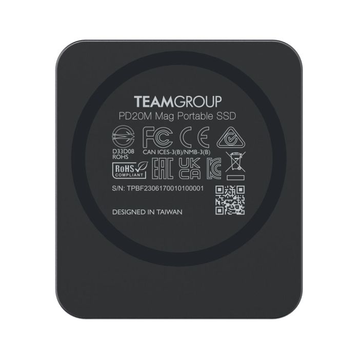 Teamgroup 2TB PD20M 2000MB/s Mag Prenosni SSD disk - Siva Teamgroup 2TB PD20M 2000MB/s Mag Prenosni SSD disk - Siva