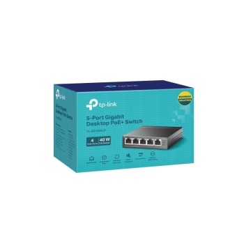 TP-LINK 5-Port Gigabit desktop switch stikalo z 4-Port PoE+ TP-LINK 5-Port Gigabit desktop switch stikalo z 4-Port PoE+