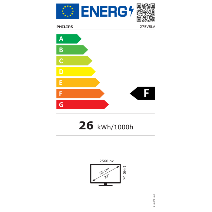 Philips 275V8LA 27 VA QHD 75Hz monitor Philips 275V8LA 27 VA QHD 75Hz monitor