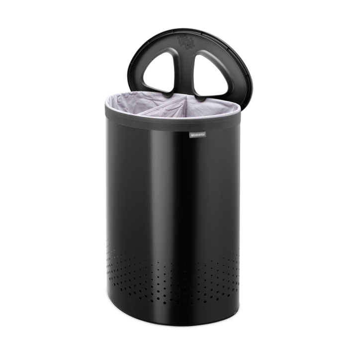 Brabantia koš za ločevanje perila Selector 55L, črn Brabantia koš za ločevanje perila Selector 55L, črn