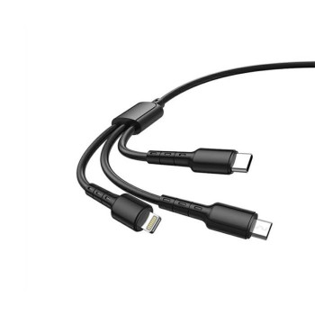 HAVIT kabel za polnjenje USB-A na Type C, Micro USB, Lightning, 1.2M HAVIT kabel za polnjenje USB-A na Type C, Micro USB, Lightning, 1.2M