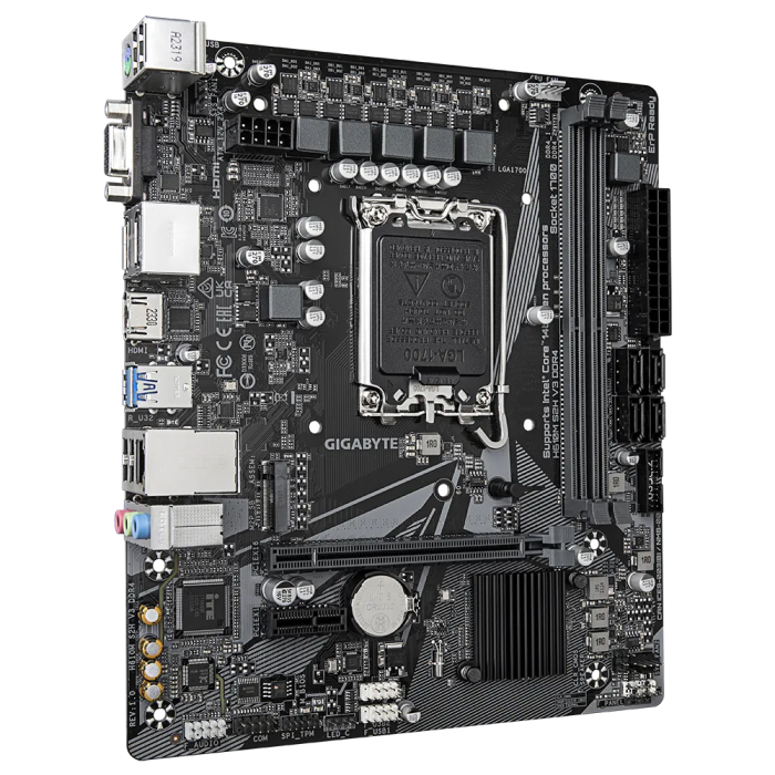 GIGABYTE H610M S2H V3 DDR4, DDR4, SATA3, HDMI, USB3.2Gen1, LGA1700 mATX GIGABYTE H610M S2H V3 DDR4, DDR4, SATA3, HDMI, USB3.2Gen1, LGA1700 mATX