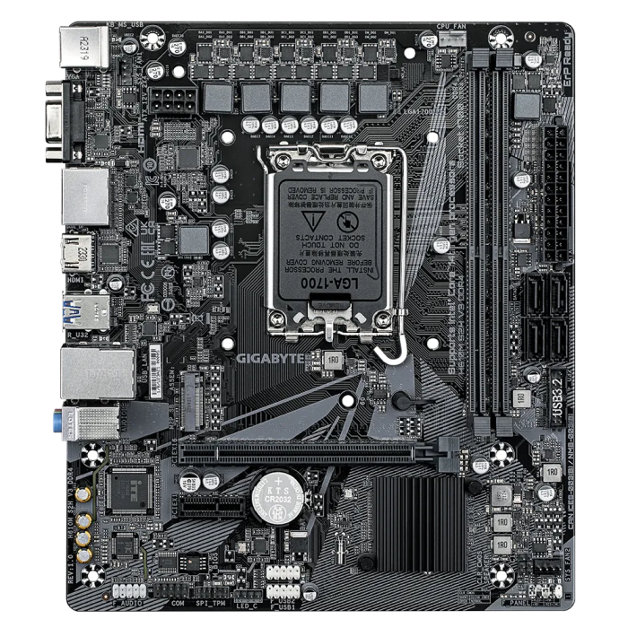 GIGABYTE H610M S2H V3 DDR4, DDR4, SATA3, HDMI, USB3.2Gen1, LGA1700 mATX GIGABYTE H610M S2H V3 DDR4, DDR4, SATA3, HDMI, USB3.2Gen1, LGA1700 mATX