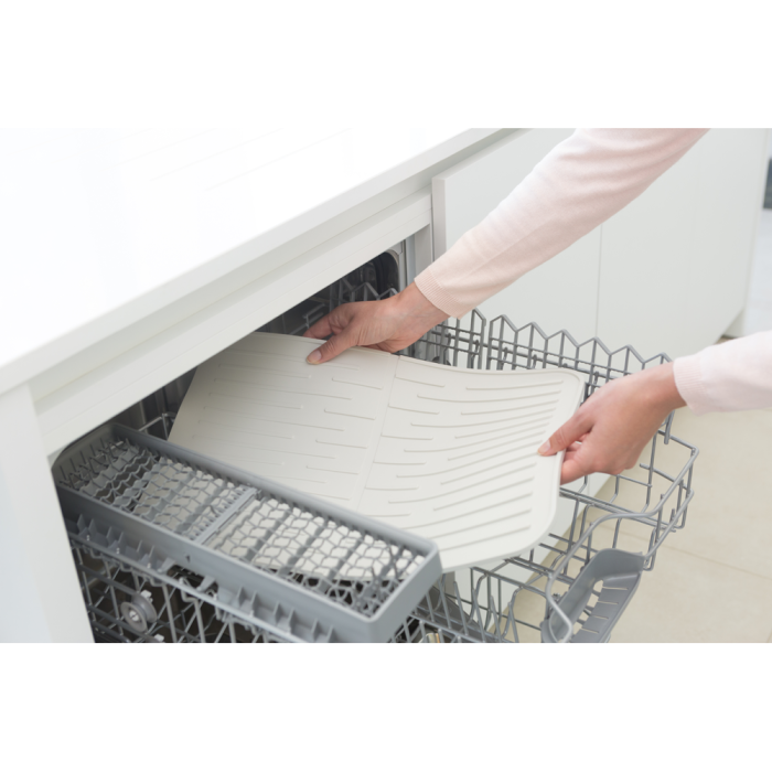 Brabantia silikonska podloga za sušenje posode bela 117466 Brabantia silikonska podloga za sušenje posode bela 117466