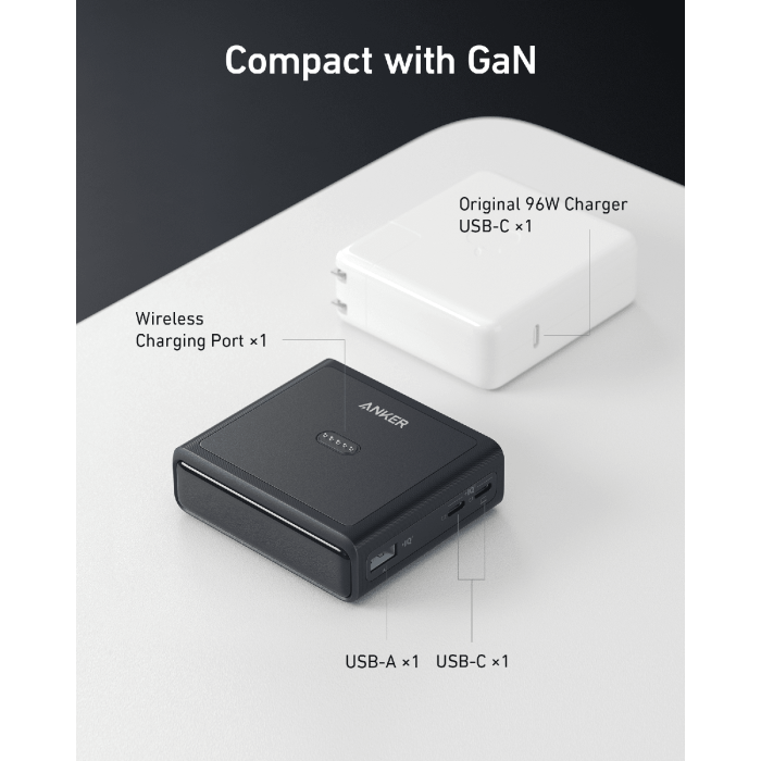 Anker 100W polnilna baza za Prime Powerbank, črn Anker 100W polnilna baza za Prime Powerbank, črn