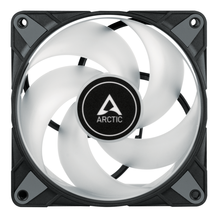 ARCTIC P12 PWM PST A-RGB 120mm 4-pin ventilator, črn ARCTIC P12 PWM PST A-RGB 120mm 4-pin ventilator, črn