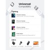 Ugreen USB-C na Lightning kabel srebrn 2m Ugreen USB-C na Lightning kabel srebrn 2m