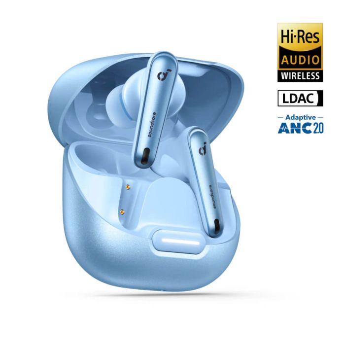 Anker Soundcore Liberty 4 NC brezžične slušalke, svetlo modre Anker Soundcore Liberty 4 NC brezžične slušalke, svetlo modre