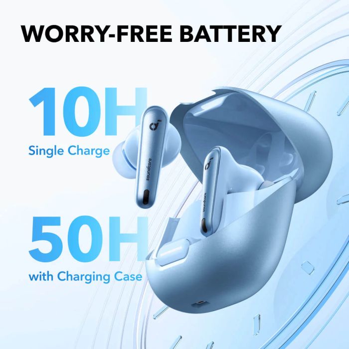 Anker Soundcore Liberty 4 NC brezžične slušalke, svetlo modre Anker Soundcore Liberty 4 NC brezžične slušalke, svetlo modre