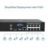 TP-LINK VIGI 8-kanalni omrežni video snemalnik PoE+ TP-LINK VIGI 8-kanalni omrežni video snemalnik PoE+