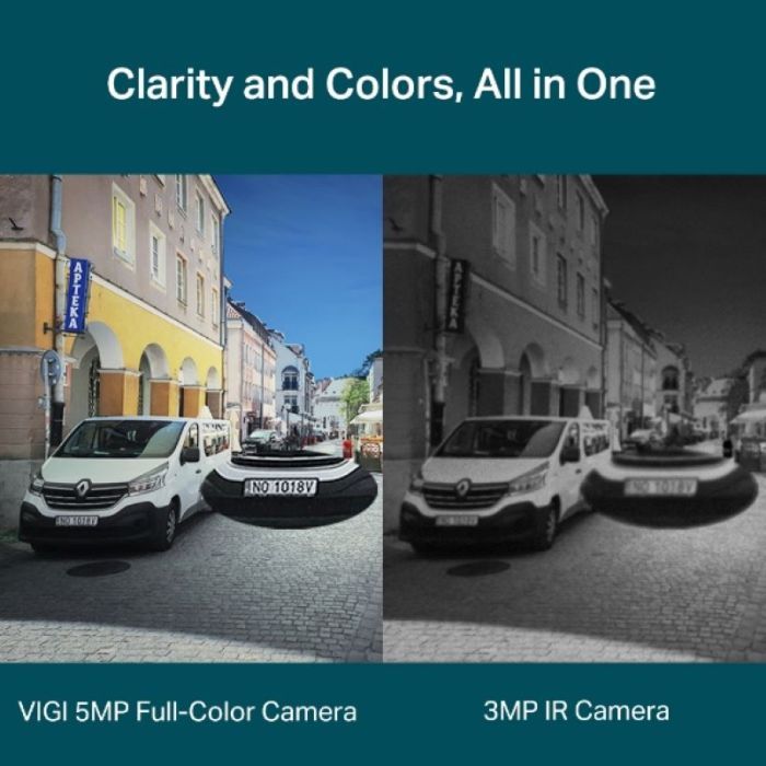 TP-LINK VIGI 5MP Full-Color Bullet mrežna kamera C350 2.8mm TP-LINK VIGI 5MP Full-Color Bullet mrežna kamera C350 2.8mm