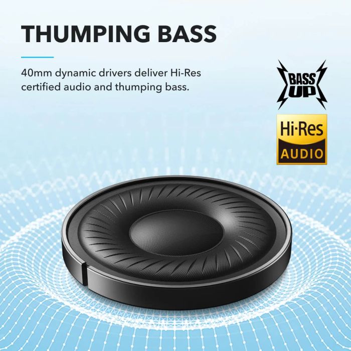 Anker Soundcore Q20i naglavne bluetooth slušalke, modre Anker Soundcore Q20i naglavne bluetooth slušalke, modre