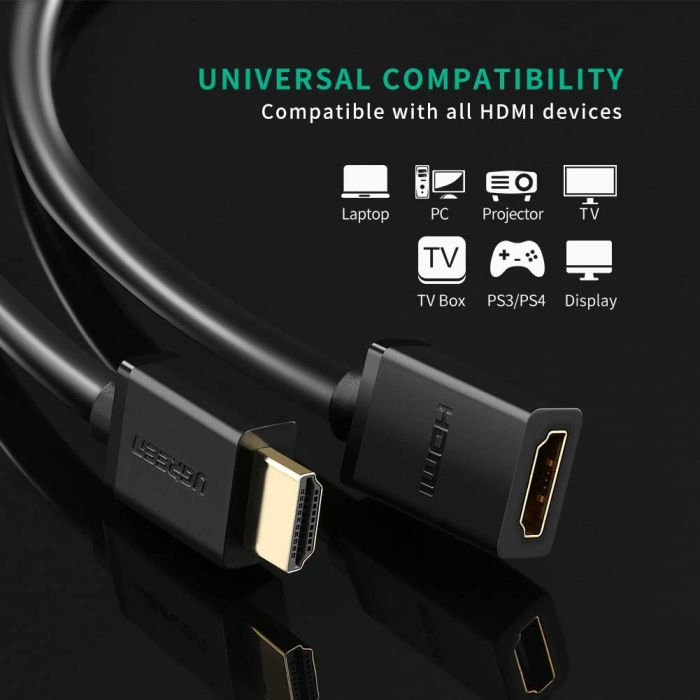Ugreen HDMI 1.4 kabel - podaljšek 5m Ugreen HDMI 1.4 kabel - podaljšek 5m
