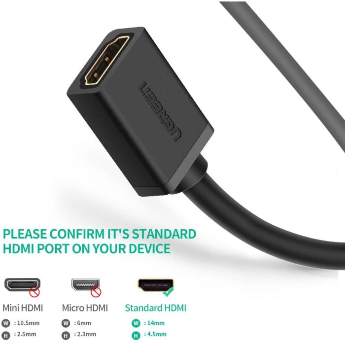 Ugreen HDMI 1.4 kabel - podaljšek 5m Ugreen HDMI 1.4 kabel - podaljšek 5m