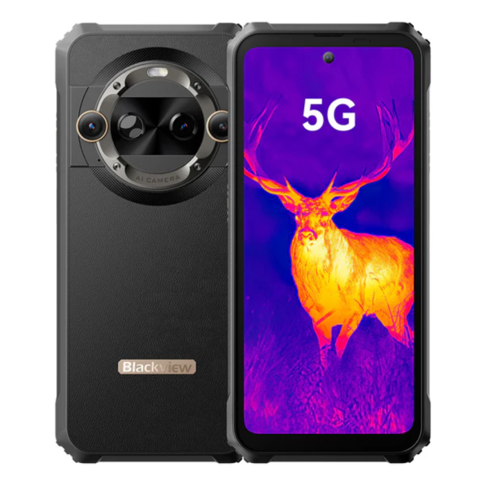 Blackview pametni robustni telefon BL9000 PRO 12GB+512GB s FLIR kamero, črn Blackview pametni robustni telefon BL9000 PRO 12GB+512GB s FLIR kamero, črn