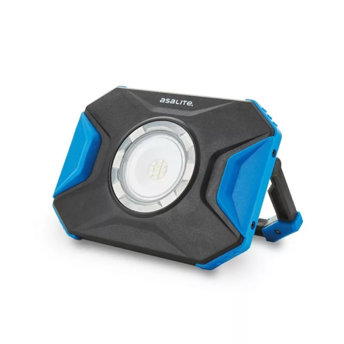 ASALITE LED 10W polnilni reflektor 1300Lm + 2x18650 2200mAh baterije ASALITE LED 10W polnilni reflektor 1300Lm + 2x18650 2200mAh baterije