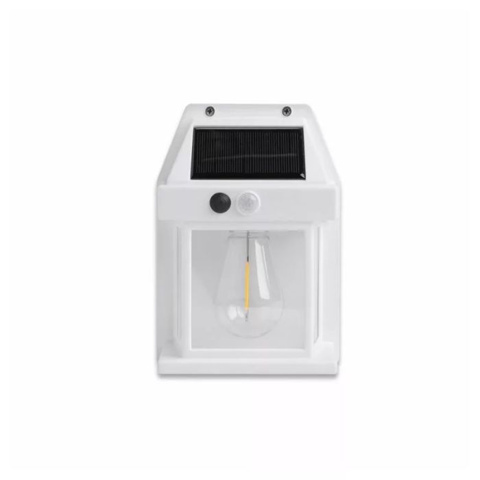 Asalite LED sončna stenska svetilka IP44 3W 3000K (100 lumnov), bela Asalite LED sončna stenska svetilka IP44 3W 3000K (100 lumnov), bela