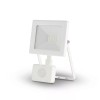 Asalite LED Bela Slim Reflektor 10W 4500K (900 lumnov) + Senzor Asalite LED Bela Slim Reflektor 10W 4500K (900 lumnov) + Senzor