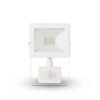Asalite LED Bela Slim Reflektor 10W 4500K (900 lumnov) + Senzor Asalite LED Bela Slim Reflektor 10W 4500K (900 lumnov) + Senzor