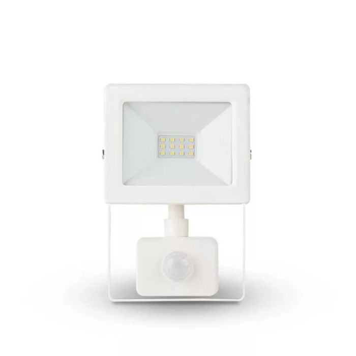 Asalite LED Bela Slim Reflektor 10W 4500K (900 lumnov) + Senzor Asalite LED Bela Slim Reflektor 10W 4500K (900 lumnov) + Senzor