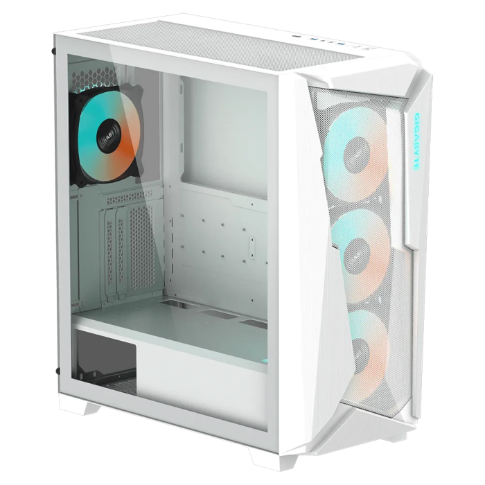 GIGABYTE C301 GLASS USB 3.1 Gen2 Type-C ARGB osvetljeno ohišje, E-ATX belo GIGABYTE C301 GLASS USB 3.1 Gen2 Type-C ARGB osvetljeno ohišje, E-ATX belo