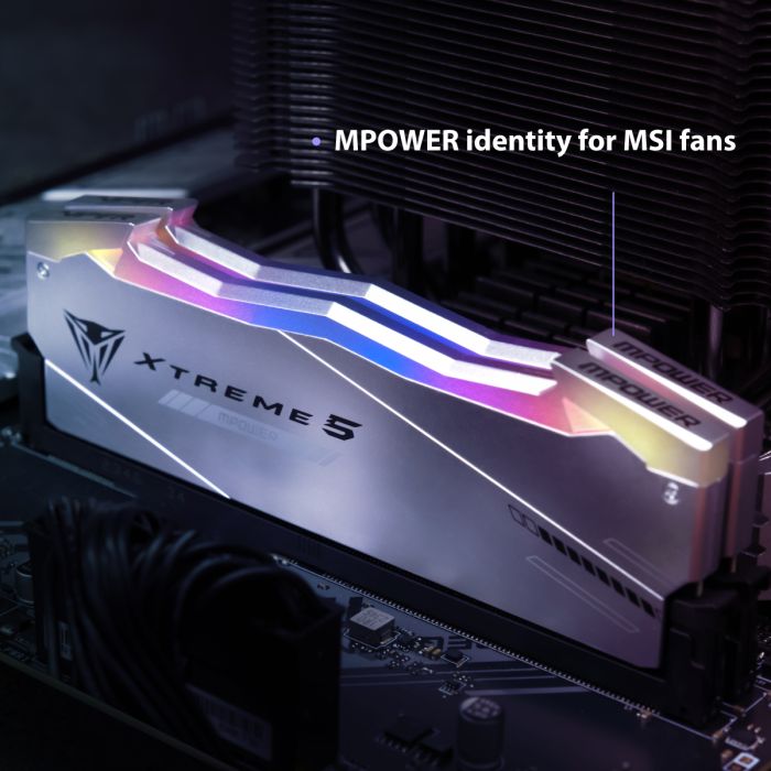 Patriot Viper Xtreme 5 RGB Kit MPOWER 32GB (2x16GB) DDR5-6400 CL32, 1.4V Patriot Viper Xtreme 5 RGB Kit MPOWER 32GB (2x16GB) DDR5-6400 CL32, 1.4V