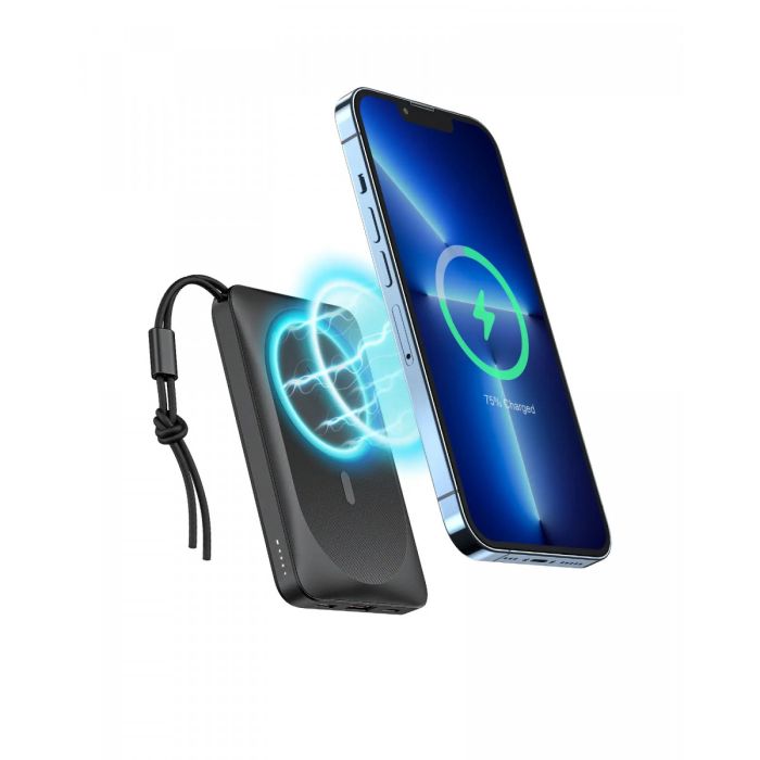 VEGER prenosna baterija MagOn 10000 mAh, bela VEGER prenosna baterija MagOn 10000 mAh, bela