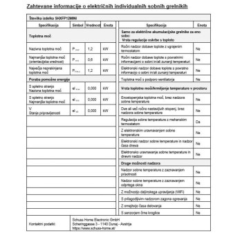 SHX Prenosni električni kalorifer mini kamin 1200W SHX Prenosni električni kalorifer mini kamin 1200W